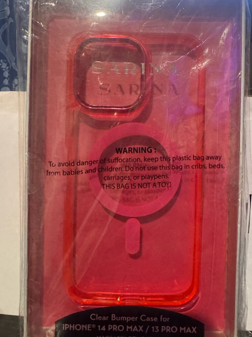 SARINA IPHONE COMPATIBLE CASE For iPhone 15/14/13 MAGSAFE compatible  mytreasure